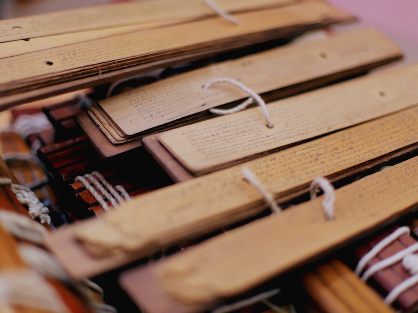 A genuine Nadi palm leaf, the physical manuscript your reading comes from, not a database or a generated chart