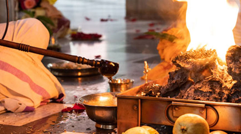Home Puja (Fire Ceremony)